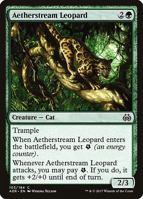 Aetherstream Leopard [Aether Revolt] | Gam3 Escape