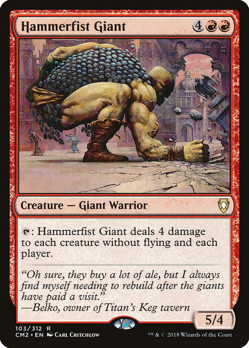 Hammerfist Giant [Commander Anthology Volume II] | Gam3 Escape