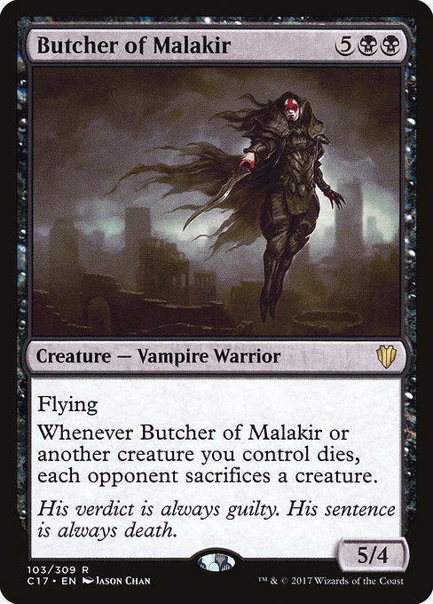 Butcher of Malakir [Commander 2017] | Gam3 Escape