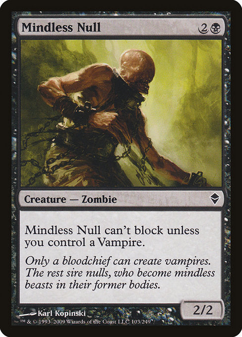 Mindless Null [Zendikar] | Gam3 Escape