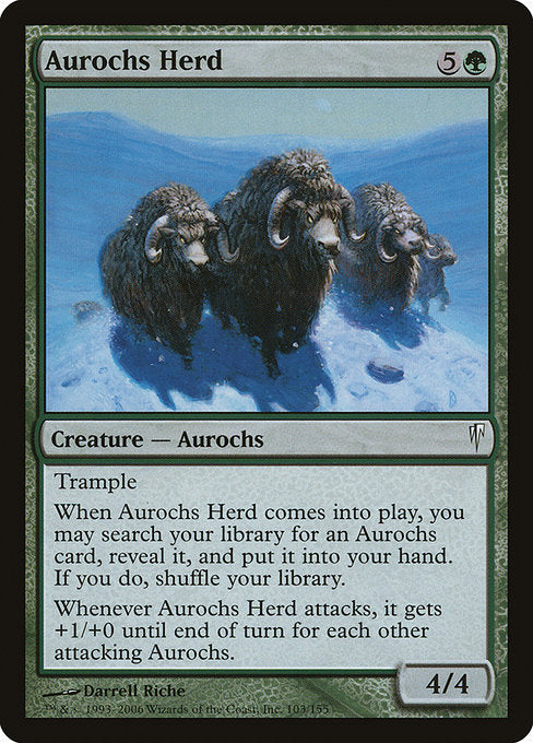 Aurochs Herd [Coldsnap] | Gam3 Escape