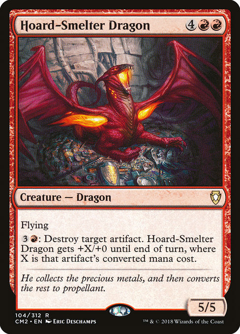 Hoard-Smelter Dragon [Commander Anthology Volume II] | Gam3 Escape