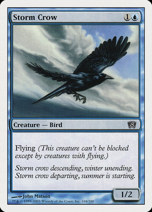 Storm Crow [Eighth Edition] | Gam3 Escape