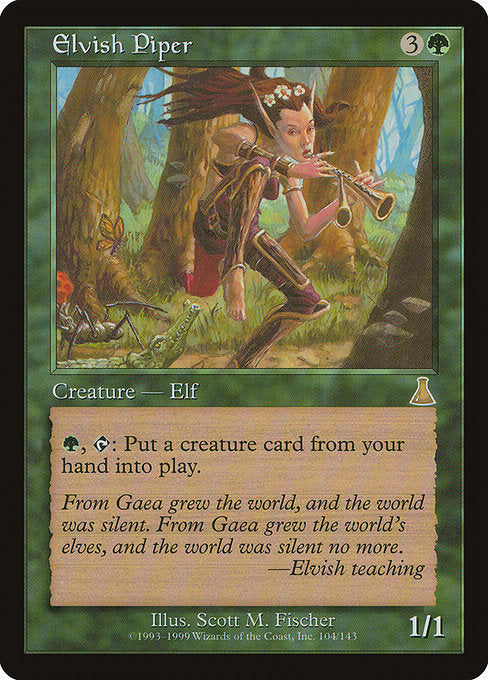 Elvish Piper [Urza's Destiny] | Gam3 Escape