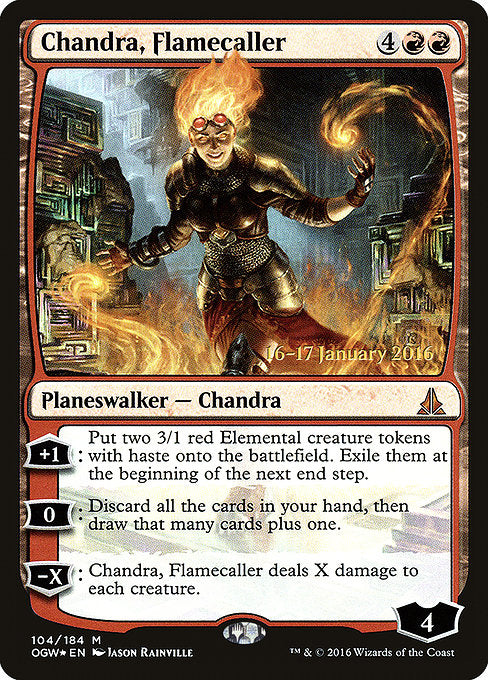 Chandra, Flamecaller [Oath of the Gatewatch Promos] | Gam3 Escape