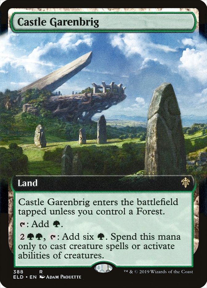 Castle Garenbrig (Extended Art) [Throne of Eldraine] | Gam3 Escape