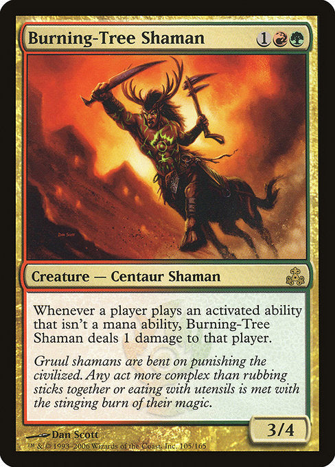 Burning-Tree Shaman [Guildpact] | Gam3 Escape