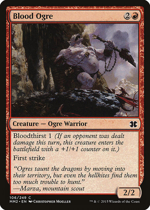 Blood Ogre [Modern Masters 2015] | Gam3 Escape