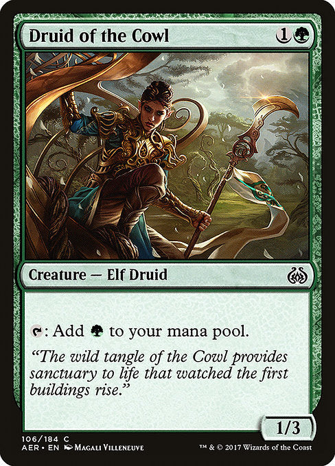 Druid of the Cowl [Aether Revolt] | Gam3 Escape