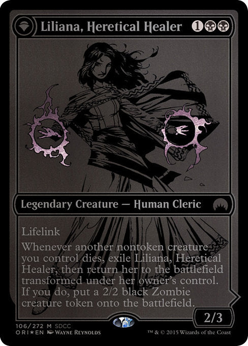 Liliana, Heretical Healer // Liliana, Defiant Necromancer [San Diego Comic-Con 2015] | Gam3 Escape