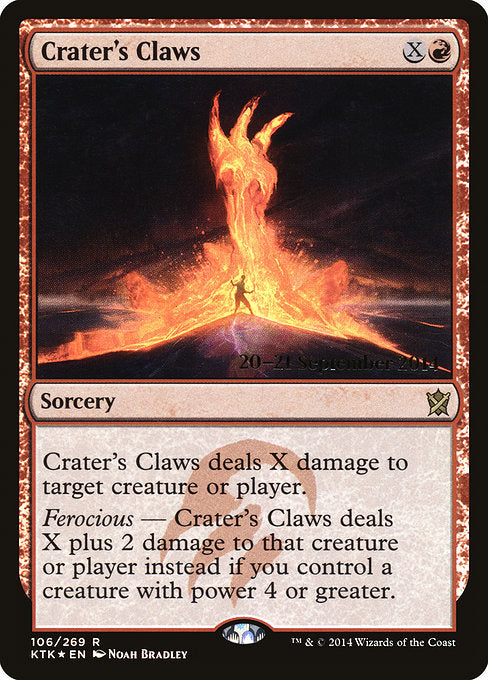 Crater's Claws [Khans of Tarkir Promos] | Gam3 Escape