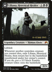 Liliana, Heretical Healer // Liliana, Defiant Necromancer [Magic Origins Promos] | Gam3 Escape