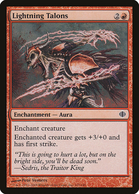 Lightning Talons [Shards of Alara] | Gam3 Escape