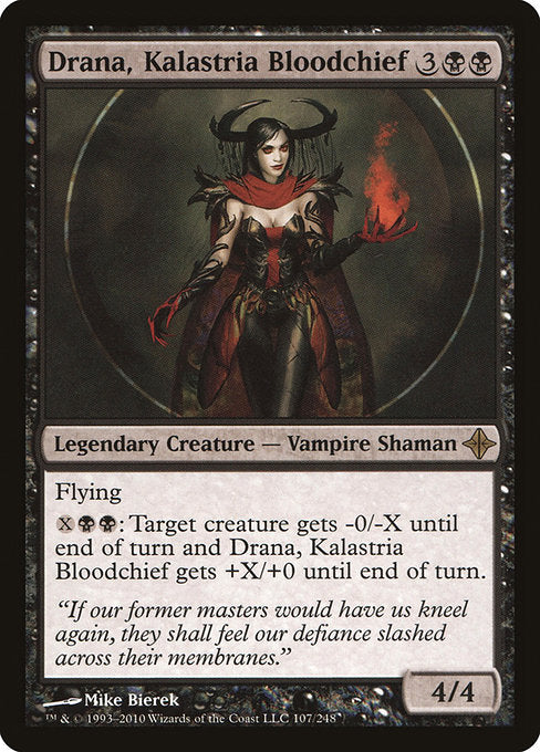 Drana, Kalastria Bloodchief [Rise of the Eldrazi] | Gam3 Escape