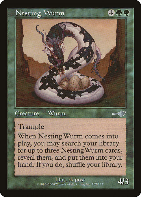 Nesting Wurm [Nemesis] | Gam3 Escape