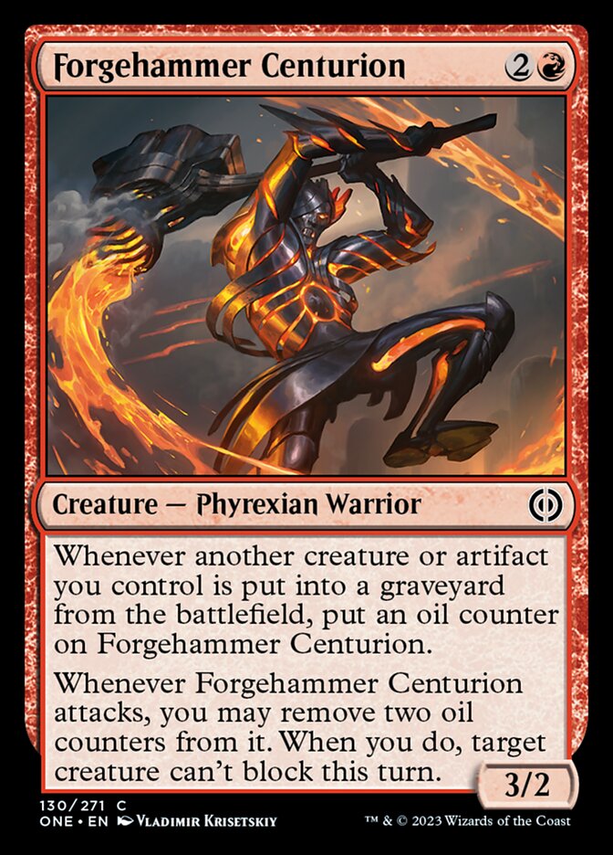 Forgehammer Centurion [Phyrexia: All Will Be One] | Gam3 Escape