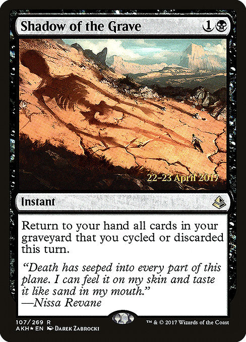 Shadow of the Grave [Amonkhet Promos] | Gam3 Escape