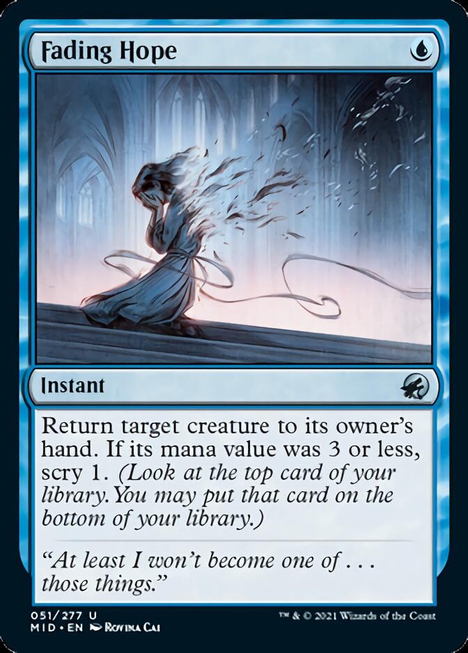 Fading Hope [Innistrad: Midnight Hunt] | Gam3 Escape