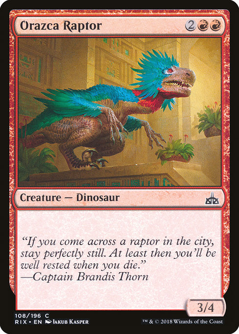 Orazca Raptor [Rivals of Ixalan] | Gam3 Escape