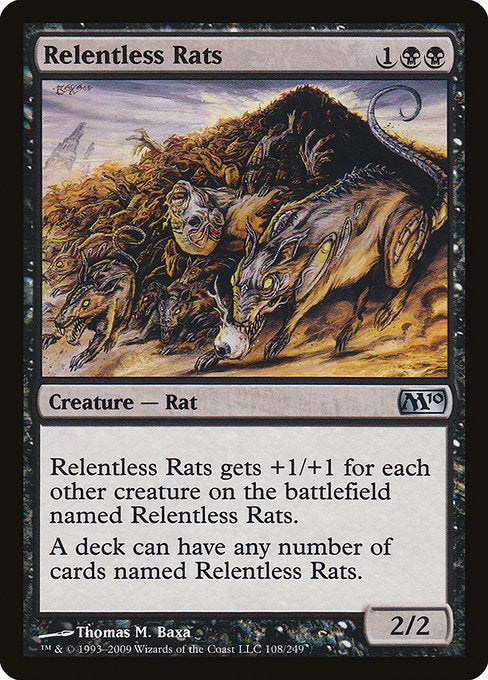 Relentless Rats [Magic 2010] | Gam3 Escape