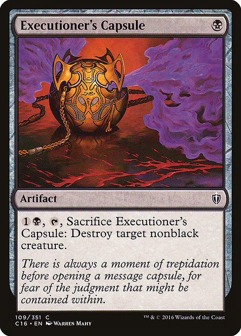 Executioner's Capsule [Commander 2016] | Gam3 Escape