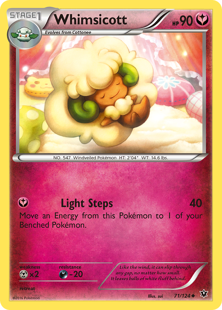 Whimsicott (71/124) [XY: Fates Collide] | Gam3 Escape