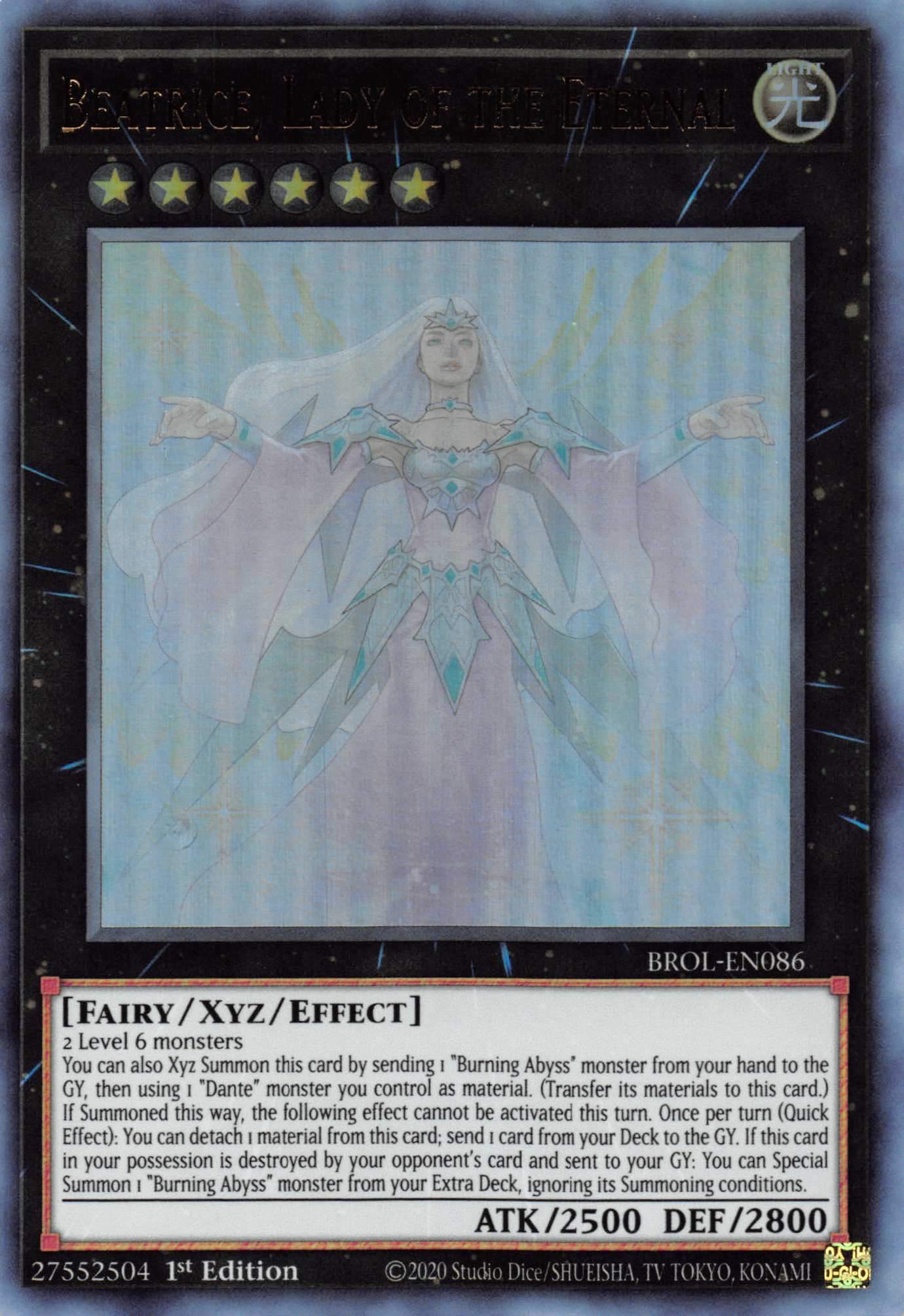 Beatrice, Lady of the Eternal [BROL-EN086] Ultra Rare | Gam3 Escape