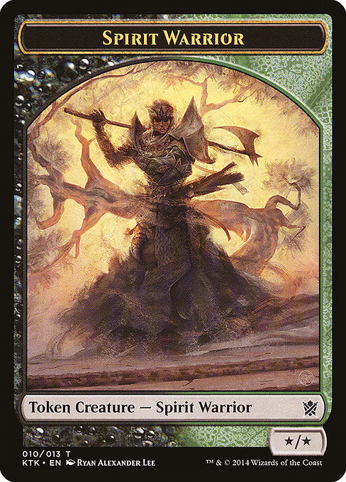 Spirit Warrior [Khans of Tarkir Tokens] | Gam3 Escape
