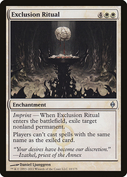 Exclusion Ritual [New Phyrexia] | Gam3 Escape