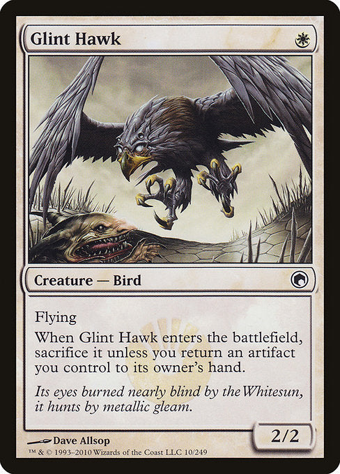 Glint Hawk [Scars of Mirrodin] | Gam3 Escape