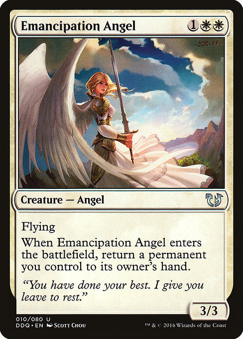 Emancipation Angel [Duel Decks: Blessed vs. Cursed] | Gam3 Escape
