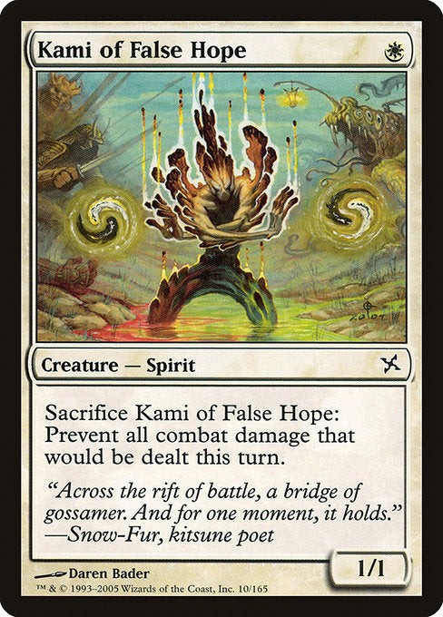 Kami of False Hope [Betrayers of Kamigawa] | Gam3 Escape
