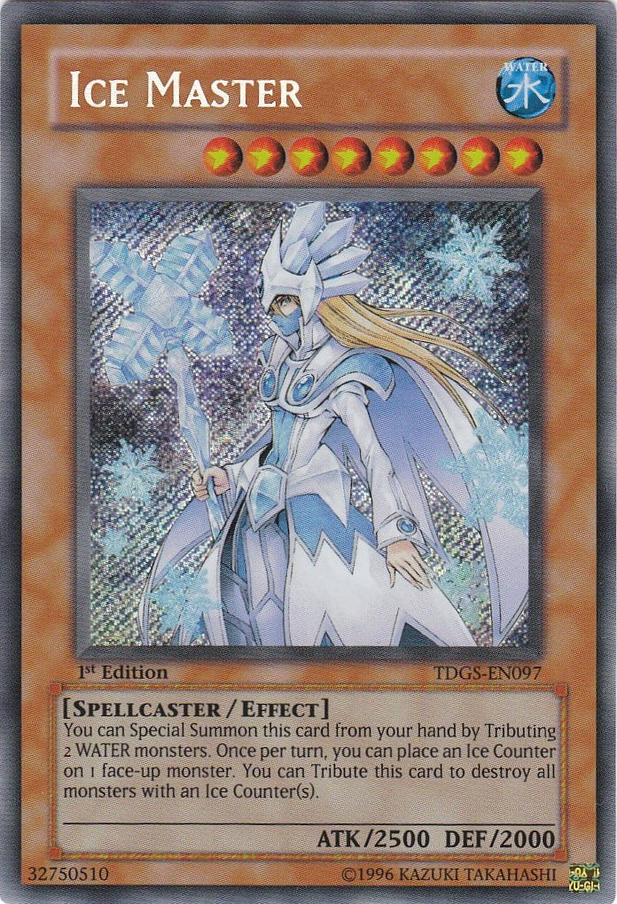 Ice Master [TDGS-EN097] Secret Rare | Gam3 Escape