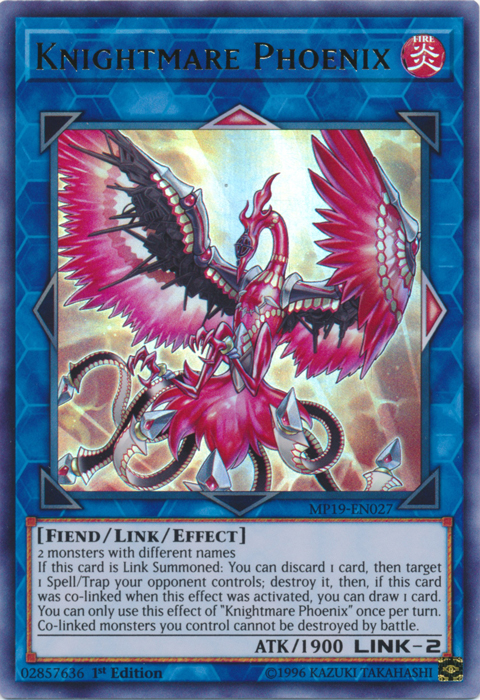 Knightmare Phoenix [MP19-EN027] Ultra Rare | Gam3 Escape