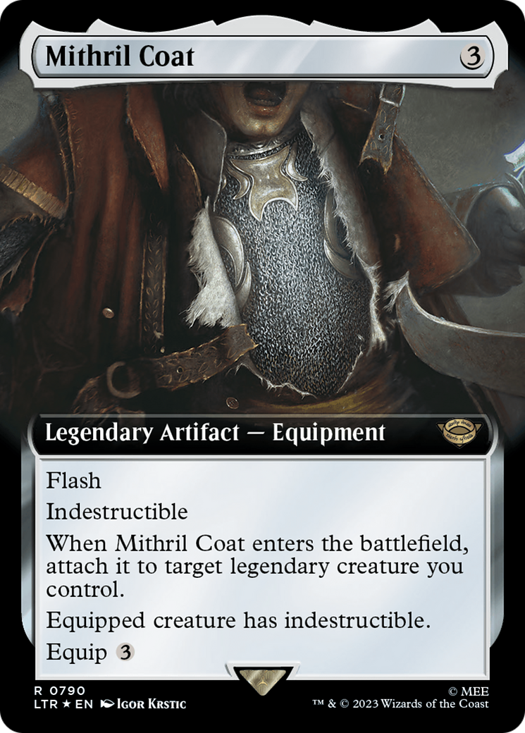 Mithril Coat (Extended Art) (Surge Foil) [The Lord of the Rings: Tales of Middle-Earth] | Gam3 Escape