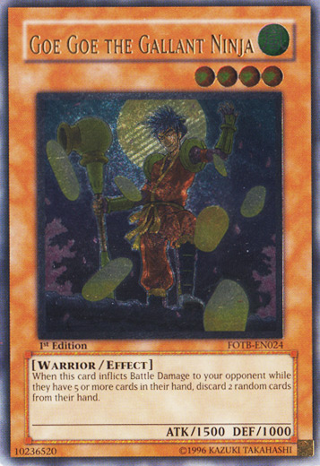 Goe Goe the Gallant Ninja [FOTB-EN024] Ultimate Rare | Gam3 Escape