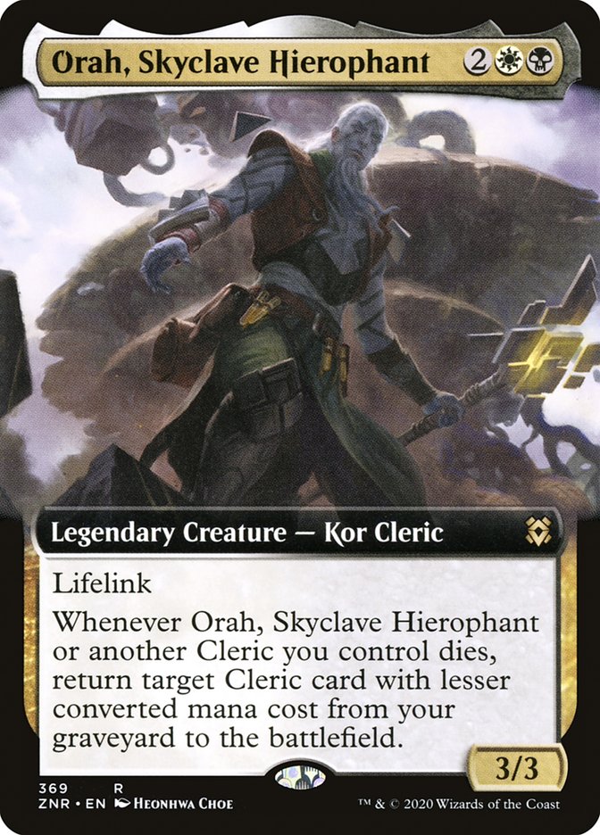 Orah, Skyclave Hierophant (Extended) [Zendikar Rising] | Gam3 Escape