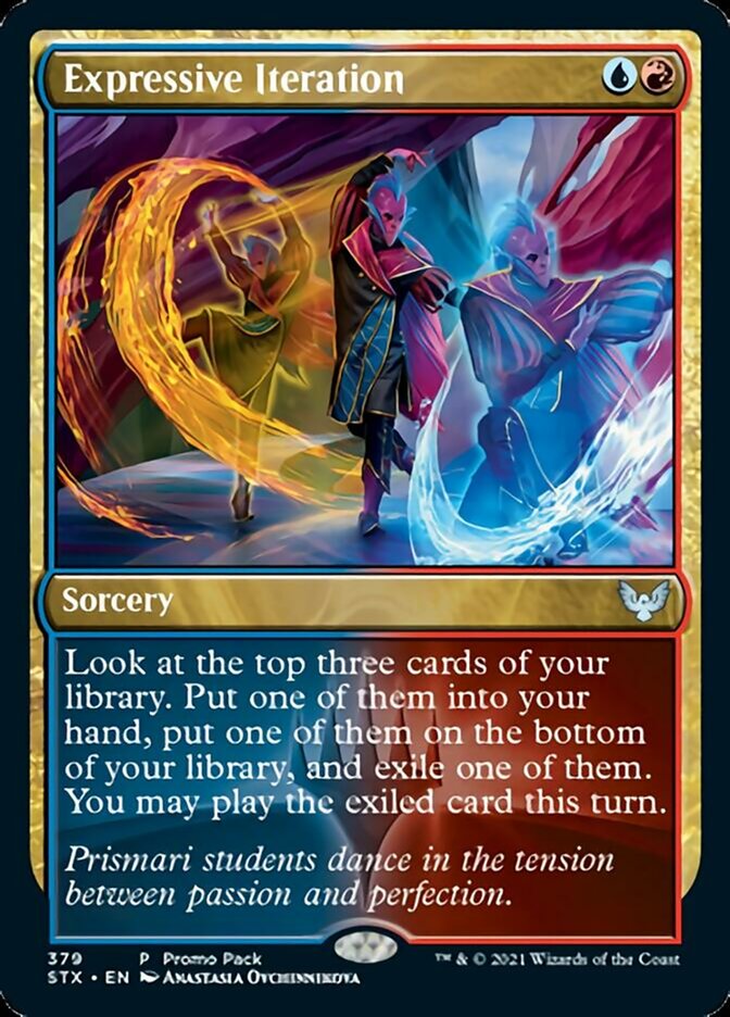Expressive Iteration (Promo Pack) [Strixhaven: School of Mages] | Gam3 Escape