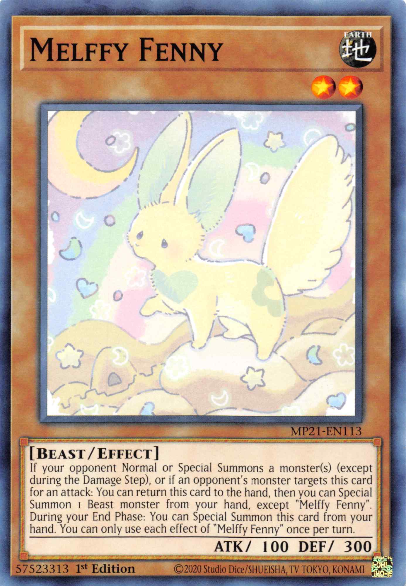 Melffy Fenny [MP21-EN113] Common | Gam3 Escape