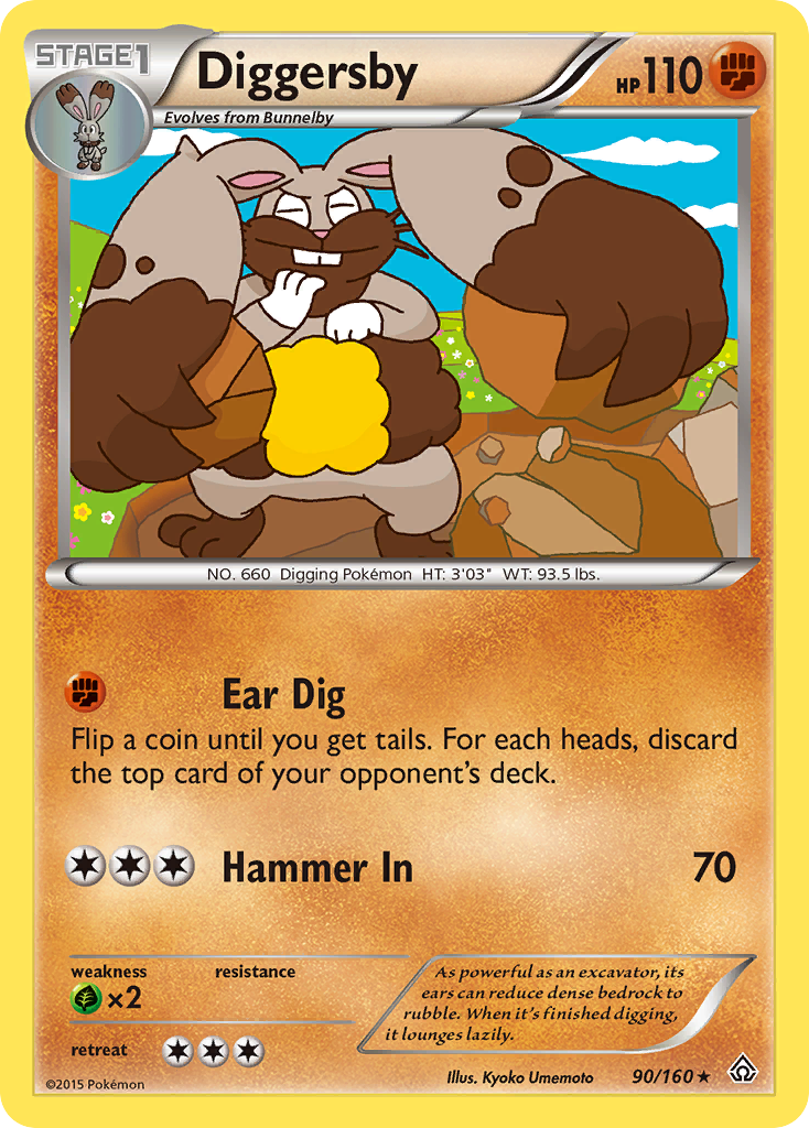 Diggersby (90/160) [XY: Primal Clash] | Gam3 Escape