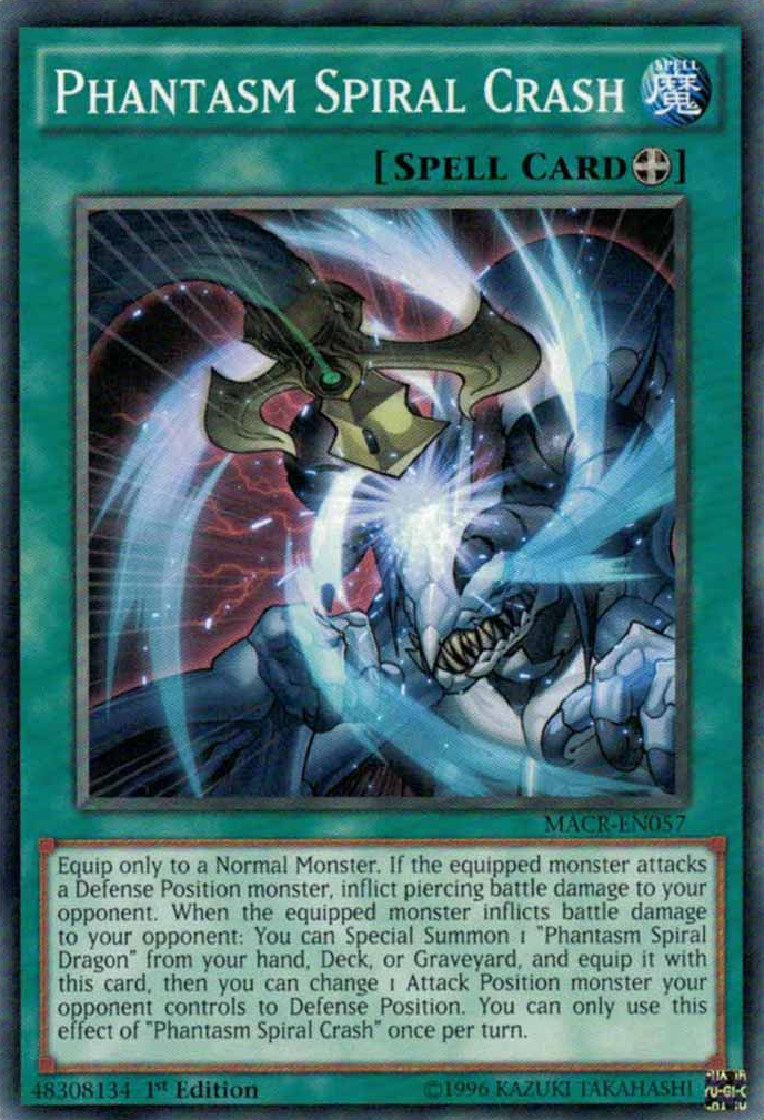 Phantasm Spiral Crash [MACR-EN057] Common | Gam3 Escape