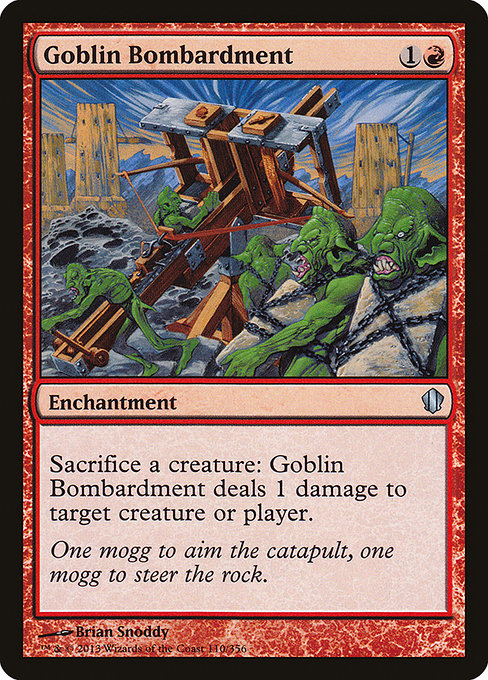 Goblin Bombardment [Commander 2013] | Gam3 Escape