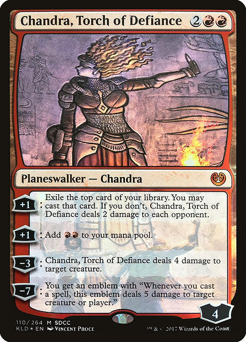 Chandra, Torch of Defiance [San Diego Comic-Con 2017] | Gam3 Escape