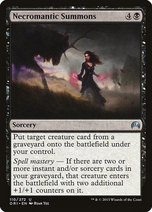 Necromantic Summons [Magic Origins] | Gam3 Escape