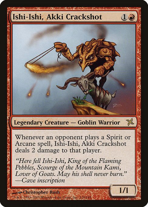 Ishi-Ishi, Akki Crackshot [Betrayers of Kamigawa] | Gam3 Escape