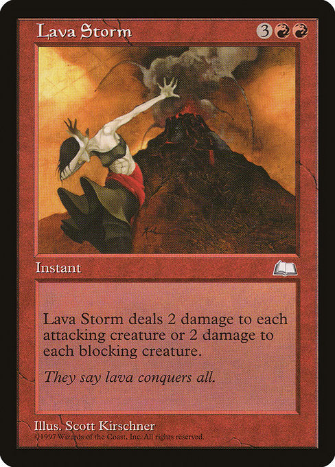 Lava Storm [Weatherlight] | Gam3 Escape