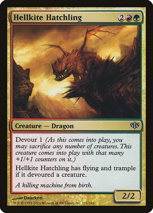 Hellkite Hatchling [Conflux] | Gam3 Escape