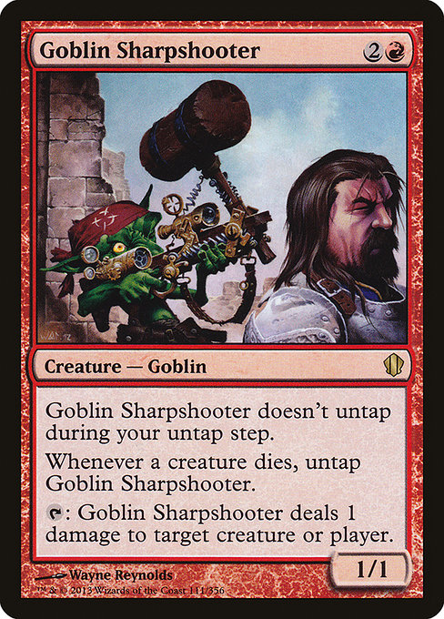 Goblin Sharpshooter [Commander 2013] | Gam3 Escape