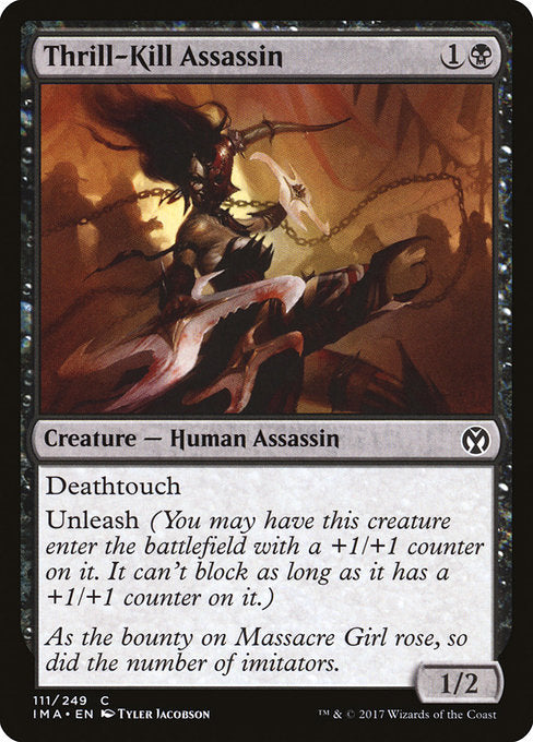 Thrill-Kill Assassin [Iconic Masters] | Gam3 Escape