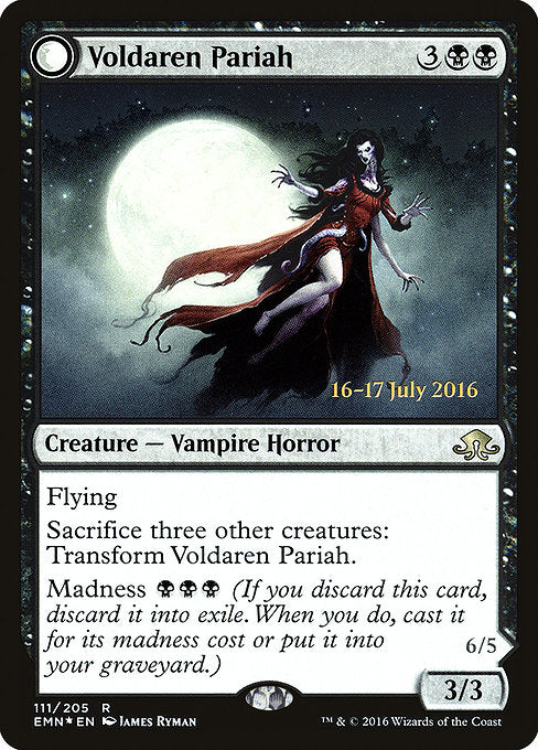 Voldaren Pariah // Abolisher of Bloodlines [Eldritch Moon Promos] | Gam3 Escape